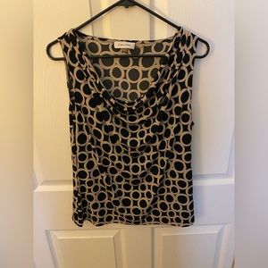 Calvin Klein Cowl Neck Top, size Large